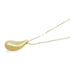 TIFFANY&CO Teardrop Necklace 18K Yellow Gold