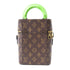 LOUIS VUITTON LV GHW Vertical Box Trunk 2 Way Bag M59664 Monogram Brown/Green