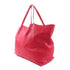 CELINE Tote Bag Shoulder Bag Leather Red