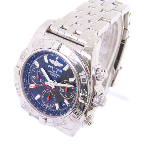 BREITLING Chronomat 41 Automatic Watch AB014112 Stainless Steel Navy