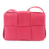BOTTEGA VENETA BV Shoulder Bag Intrecciato Leather Pink