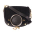 SEE BY CHLOE SHW/GHW Shoulder Bag Handbag Calfskin Leather Black