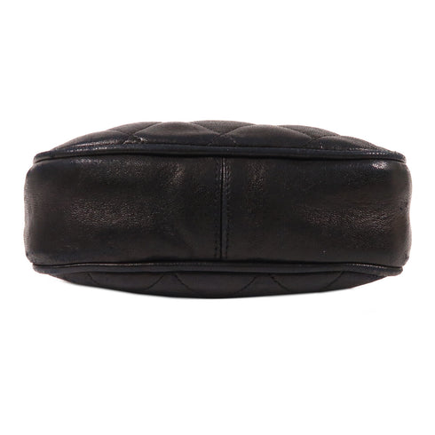 CHANEL CC GHW Vintage Chain Shoulder Bag Lambskin Leather v1