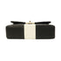 CHANEL Quilted CC GHW Classic 25 Chain Shoulder Bag A01112 Lambskin Black/White