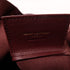 YVES SAINT LAURENT YSL GHW Shoulder Tote Bag 454203 Calfskin Leather Red
