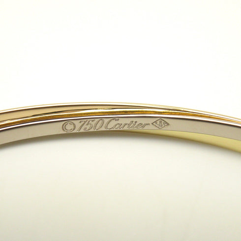 CARTIER Trinity Earrings 18K Yellow White Pink Gold