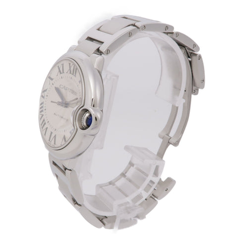 CARTIER Ballon Bleu W6920046 Automatic Watch Stainless Steel Silver