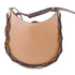 Chloe GHW Shoulder Crossbody Bag Calfskin Leather Beige Peach