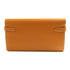 HERMES PHW Kelly Wallet Long Wallet Epsom Leather Gold
