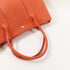HERMES PHW Garden Party PM Tote Bag Negonda Leather Orange