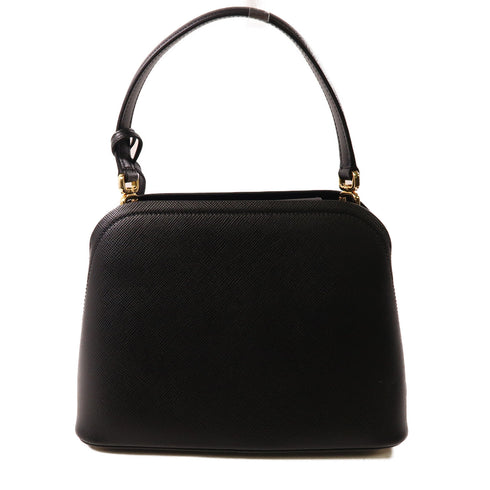 PRADA GHW 2 Way Shoulder Bag Handbag 1BA286 Calfskin Leather