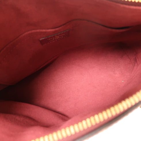 LOUIS VUITTON GHW Pallas BB 2 Way Shoulder Handbag M42961 Monogram Brown/Purple