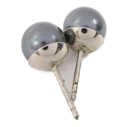 Christian Dior CD Earrings Metal/PVC Black/Silver/Pink