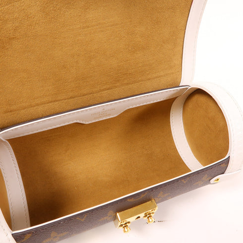 LOUIS VUITTON LV GHW Papillon Trunk 2 Way Shoulder Handbag M81485 Monogram Brown