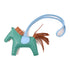 HERMES Rodeo Bag Charm 064929CA Swift Leather Green/Blue/Brown