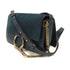 Chloe GHW Shoulder Bag Crossbody Bag Lambskin Suede Leather Blue