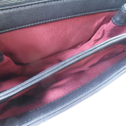 CHANEL CC GHW Chain Shoulder Bag #28781050 Lambskin Leather Black