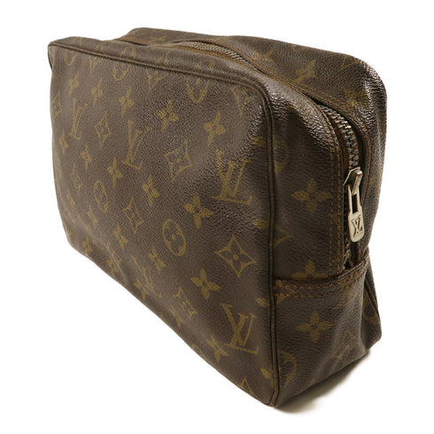 LOUIS VUITTON LV SHW Trousse Toilette Pouch Clutch Bag M47524 Monogram Brown