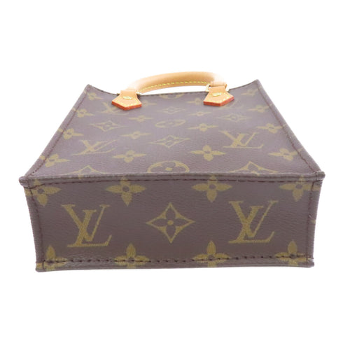 LOUIS VUITTON LV GHW Petit Sac Plat 2 Way Shoulder Bag M69442 Monogram Brown