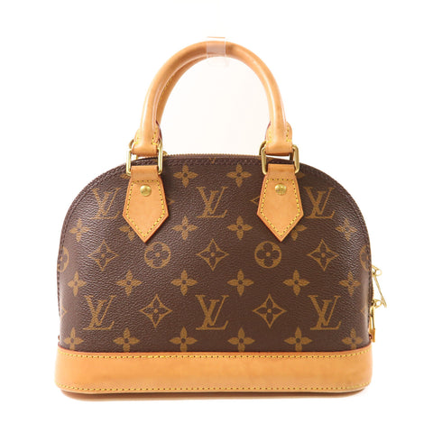 LOUIS VUITTON LV GHW Alma BB 2 Way Shoulder Bag Handbag M53152 Monogram Brown