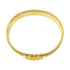 HERMES Clic H Bracelet Bangle Enamel/Metal Orange/Gold