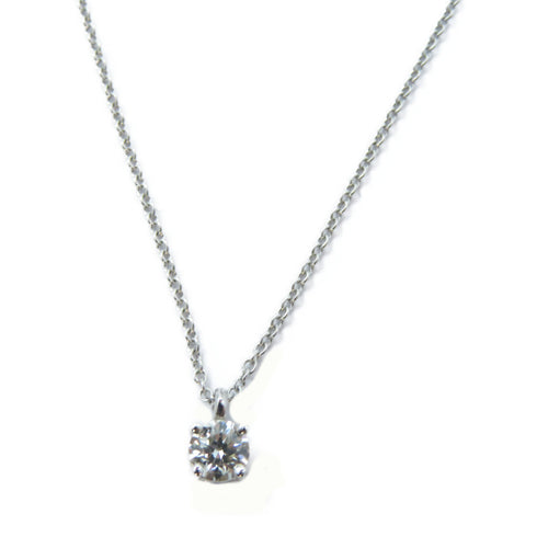 TIFFANY&CO Diamond Necklace PT950 Platinum