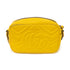 GUCCI GG GHW GG Marmont Chain Shoulder Bag 448065 Calfskin Leather Yellow