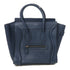 CELINE SHW Luggage Handbag Calfskin Leather Blue v1