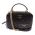 CHANEL CC GHW ChainShoulder Hand Bag Lambskin Leather Black