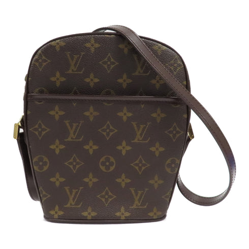 LOUIS VUITTON LV GHW Ipanema PM Shoulder Bag Monogram Brown