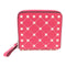 Valentino Garavani Rockstud Zipper Wallet Calfskin Leather QW1P0548UWJ Pink