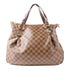 LOUIS VUITTON LV GHW Evora MM 2 Way Shoulder Handbag N41131 Damier Brown