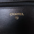 CHANEL Quilted CC GHW Pearl Handle Bag 2 Way Shoulder Lambskin Leather Black