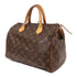 LOUIS VUITTON LV GHW Speedy 30 Hand Bag Monogram Brown