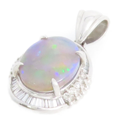 JEWELRY Opal Pendant Top PT900 Platinum