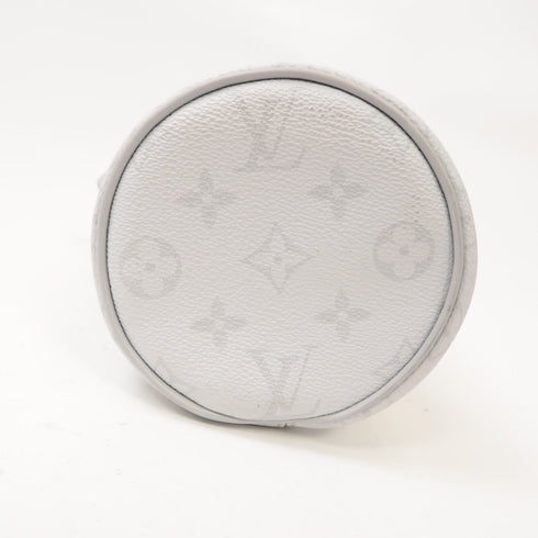 LOUIS VUITTON LV SHW Chalk Nano Shoulder Bag M44631 White Monogram White Grey