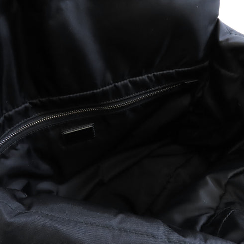 PRADA SHW Tessuto Shoulder Bag Nylon Black