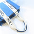 Chloe Medium Woody Tote Bag Shoulder Handbag Denim Blue