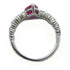 FINE JEWELRY 1.02ct Ruby 0.765ct Diamond Ring PT900 Platinum US#5.5