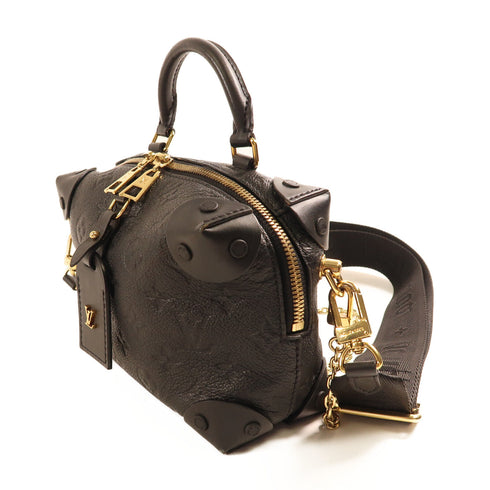 LOUIS VUITTON LV GHW 2way Petite Shoulder Bag M45393 Monogram Empreinte Black