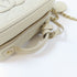 CHANEL CC GHW Vanity Case Shoulder Bag A93342 Caviar Leather White