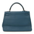 HERMES PHW Kelly 32 2 Way Shoulder Bag Handbag Togo Leather Cobalt