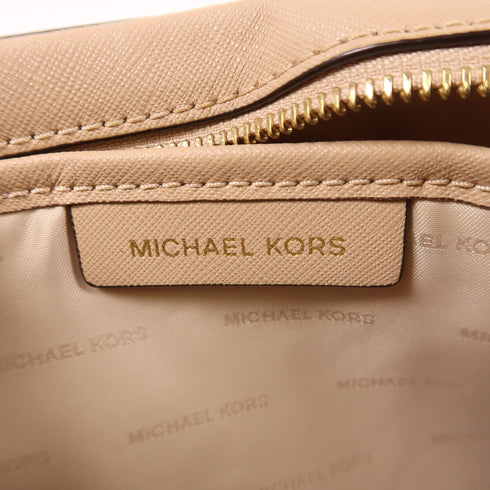 Michael Kors GHW Shoulder Bag Calfskin Leather