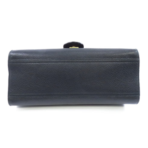 GUCCI GG GHW 2 Way Shoulder Bag 421890 Calfskin Leather Black