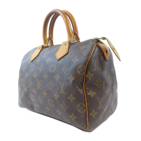 LOUIS VUITTON LV GHW Speedy 25 Handbag Boston Bag M41528 Monogram Brown