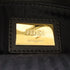FENDI GHW 2 Way Shoulder Bag Calfskin Leather Black