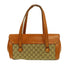 GUCCI GG GHW Hand Bag Canvas 114998 Brown