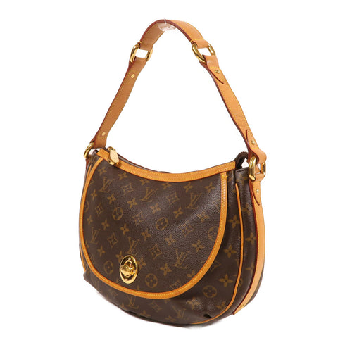 LOUIS VUITTON LV GHW Tulum PM Shoulder Bag M40076 Monogram Brown