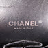 CHANEL Quilted CC SHW Chain Shoulder Bag Lacquer Leather Black