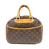 LOUIS VUITTON LV GHW Deauville Hand Bag M47270 Monogram Brown v3